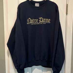 Vintage Notre Dame sweatshirt XL